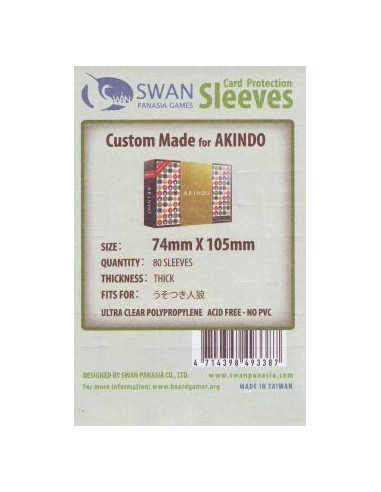 74mm x 105mm: Sleeves Thick (80)