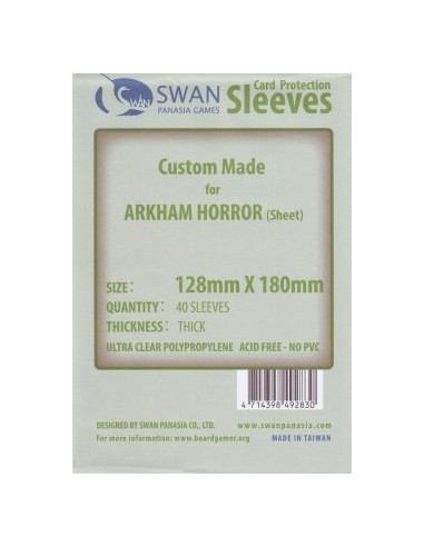128mm x 180mm: Sleeves Thick (40)