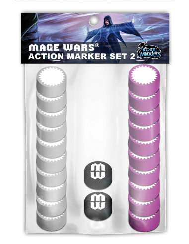 Mage Wars - Action marker set 2