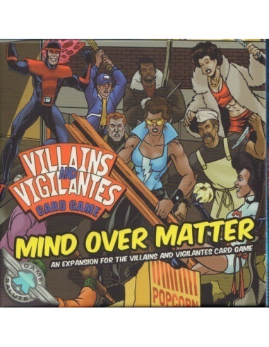 Villains and Vigilantes Card Game: Mind over Matter