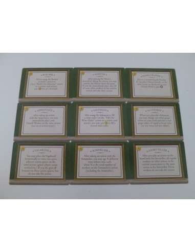 Tuscany Special Worker Promo Cards