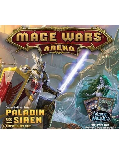 Mage Wars: Arena: Paladin vs Siren 