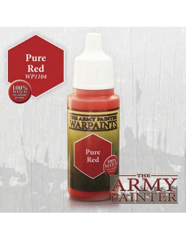 War Paint: Pure red