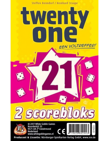 Twenty One 2 Scorebloks