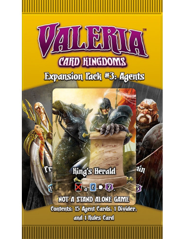 Valeria: Card Kingdoms – Expansion Pack #03: Agents