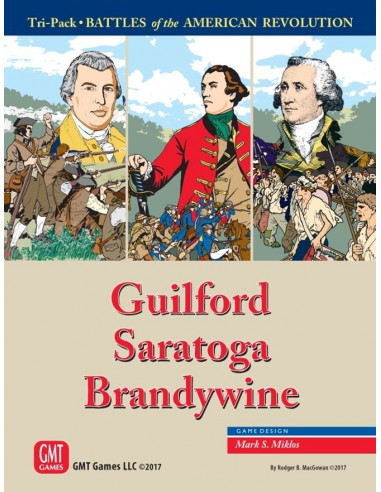 American Revolution Tri Pack: Guilford Saratoga Brandywine