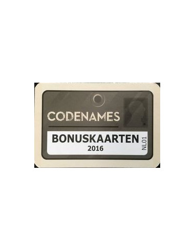 Codenames bonuskaarten 2016 (NL)