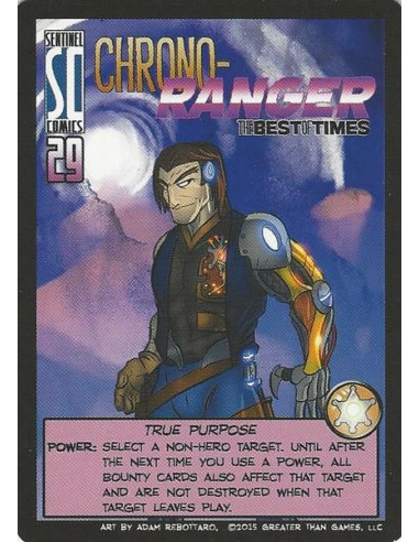 Sentinels of the Multiverse: Chrono-Ranger – The Best of Times Promo Card 