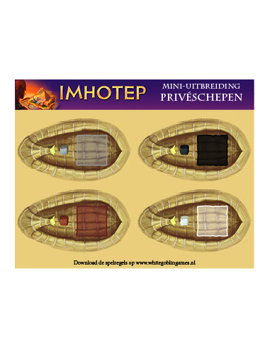 Imhotep: Priveschepen