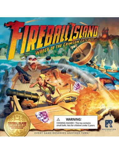 Fireball Island: The Curse of Vul-Kar – Wreck of the Crimson Cutlass