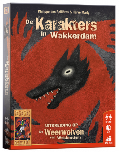 De Weerwolven van Wakkerdam: Karakters (Dutch)