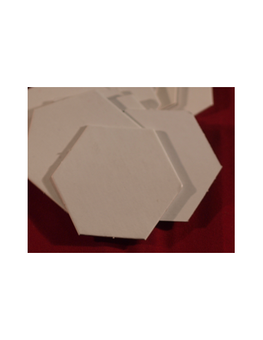 Hexagon 35mm blanco