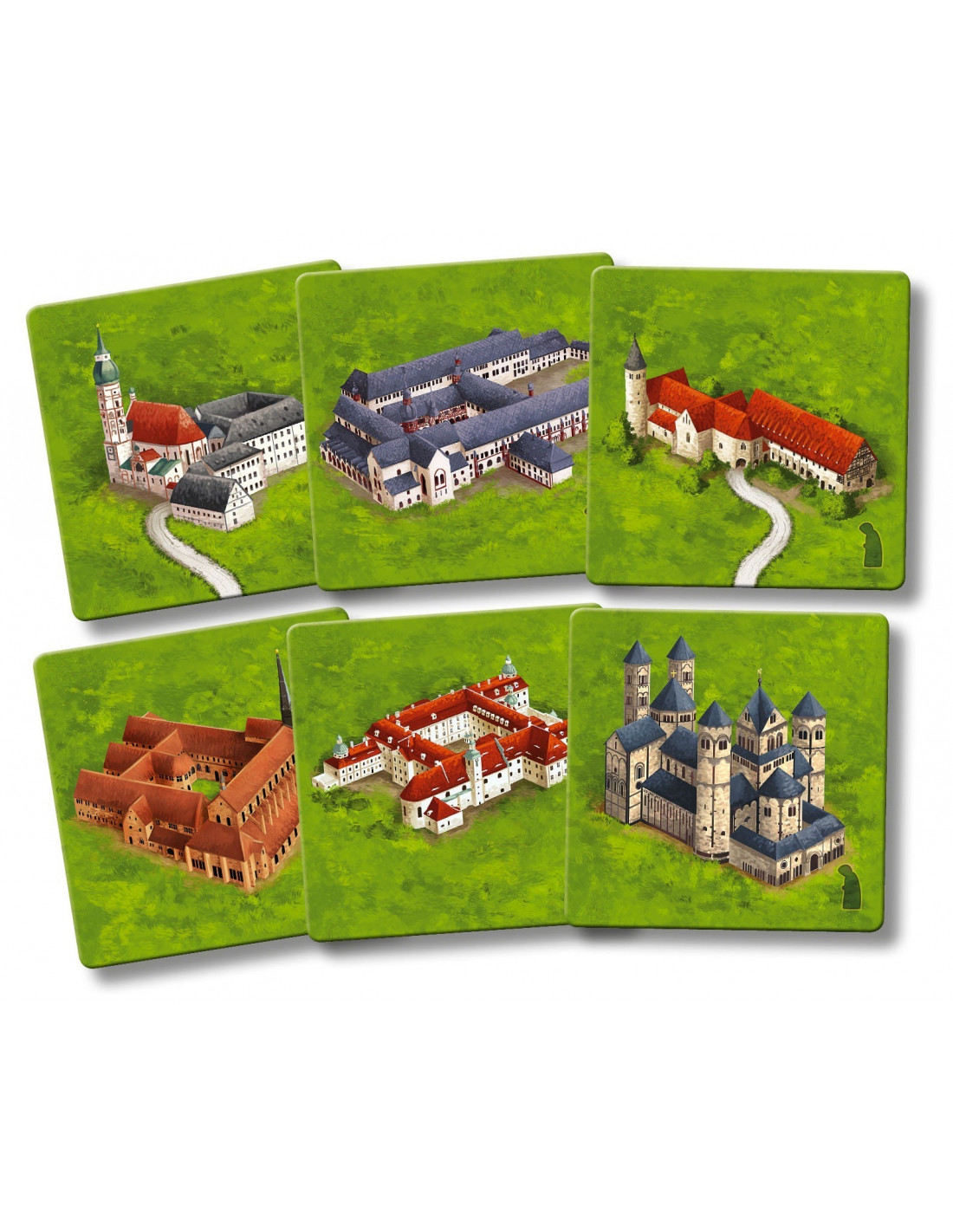 poort Pittig Klassiek Carcassonne - Kloosters in Duitsland (new edition)