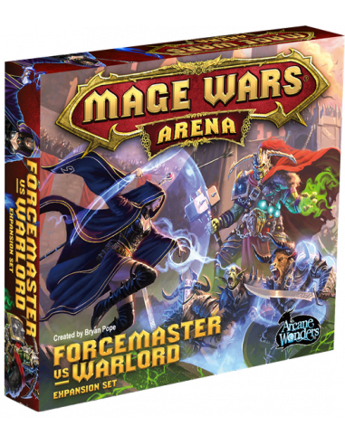 Mage Wars Arena - Forcemaster vs Warlord