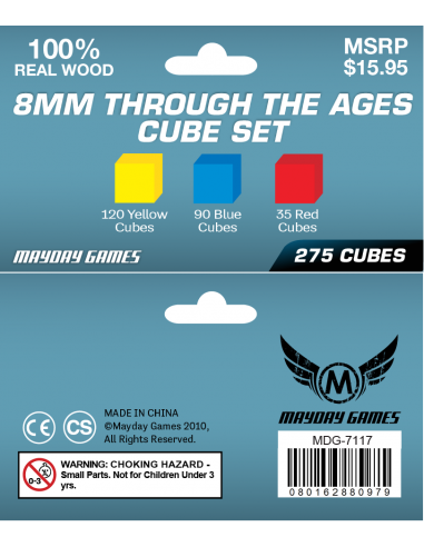 8 mm Through the Ages Cube Set
