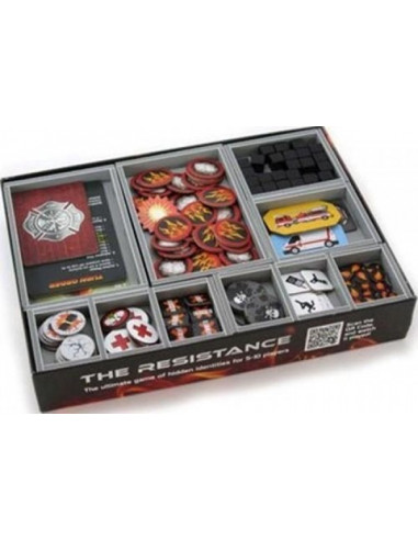 Folded Space Organizer: Flash Point: Fire Rescue Insert