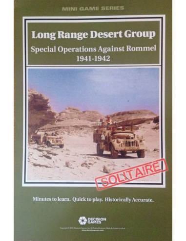 Long Range Desert Group: Special Operations Against Rommel 1941-1942