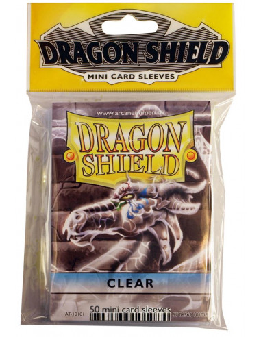 SLEEVES Dragon Shield Mini - Clear (50pcs)