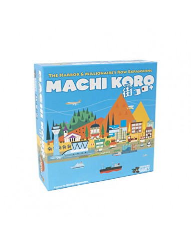 Machi Koro The Harbor & Millionaire's Row Expansions