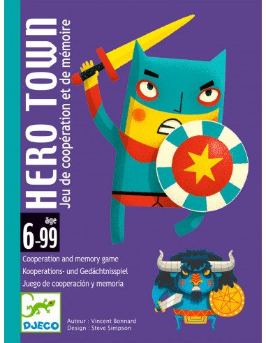 Djeco PLAYING CARDS - Hero Town