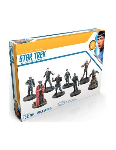 Star Trek Adventures: Iconic Vilains Miniatures
