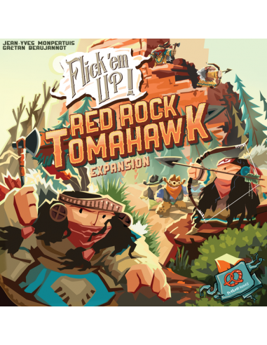 Flick 'em Up! Red Rock Tomahawk (Wooden)