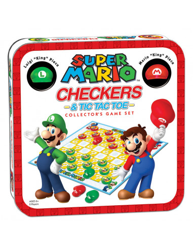 Super Mario Combo Checkers/Tic Tac Toe