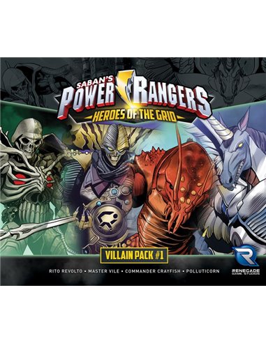 Power Rangers:  Heroes of the Grid - Villain Pack 1