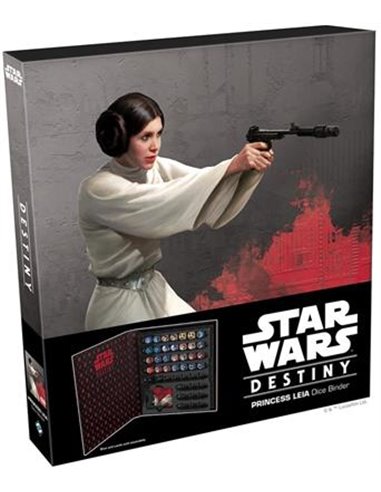 Star Wars Destiny Dice Binder Princess Leia