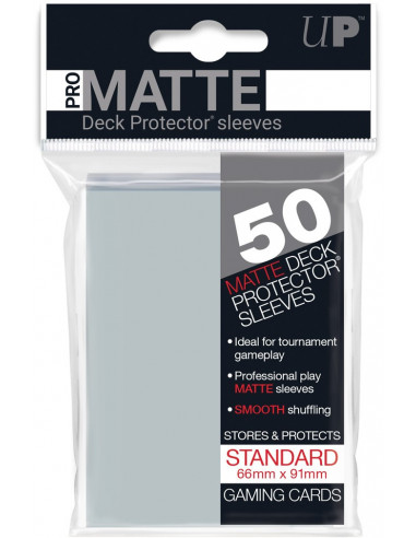 66mm x 91mm Sleeves Pro-Matte - Standard Clear