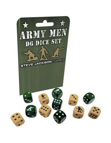 Army Men D6 Dice Set