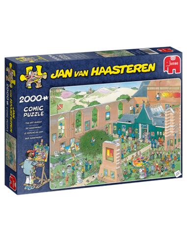 De Kunstmarkt - Jan van Haasteren (2000)
