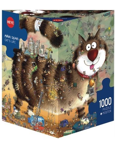 Puzzel Cat's Life (1000)