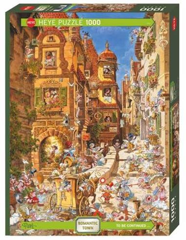 Puzzel Romantic Town (1000)
