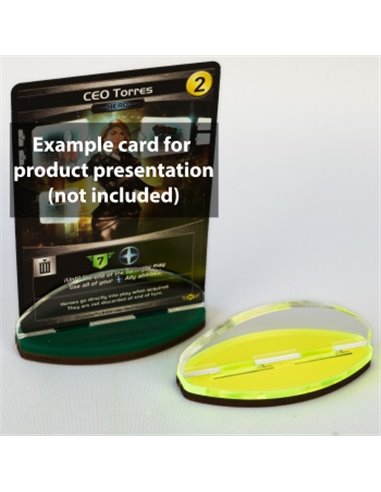 Blackfire Card Stands - Green/Yellow (2 Pack)