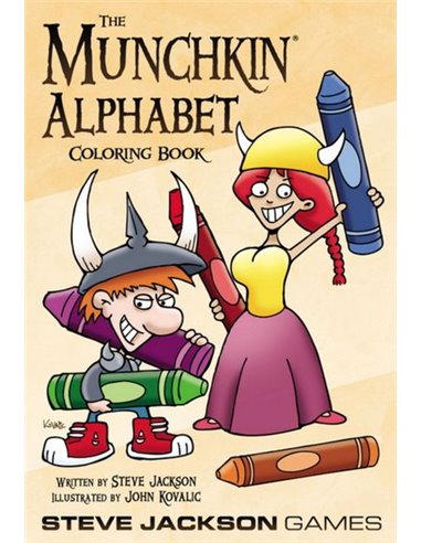 Munchkin Alphabet Coloring Book