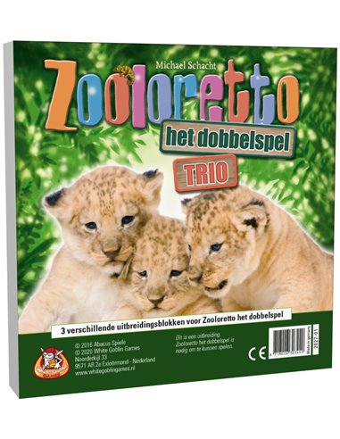 Zooloretto: Het Dobbelspel Trio (variatiebloks)