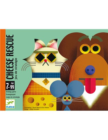 Djeco PLAYING CARDS - Cheese rescue