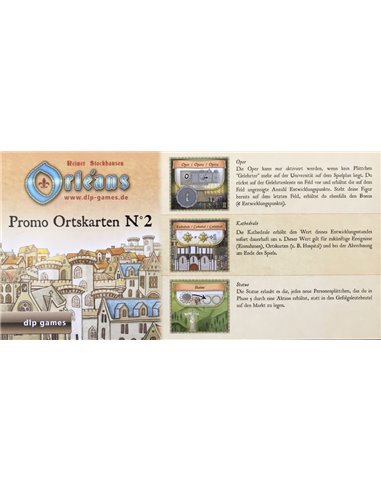 Orleans Ortskarten Promo Edition 2
