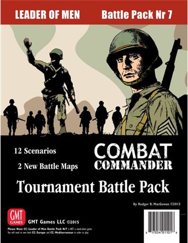 Combat Commander: Battle Pack 7 – Leader of Men: Tournament Battle Pack