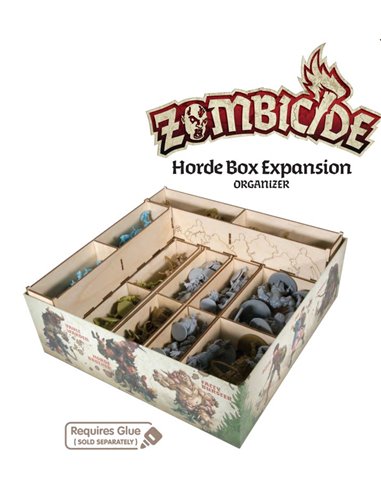 The Broken Token: Zombicide Horde Box Expansion Organizer