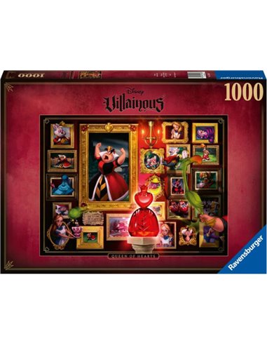 Puzzle: Villainous – Queen of Hearts (1000 Pieces)