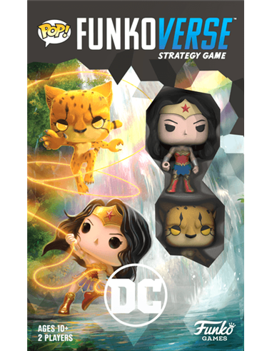 Funkoverse Strategy Game: DC Comics 102 – Wonder Woman & Cheetah