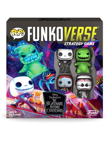 Funkoverse Strategy Game: Tim Burton's The Nightmare Before Christmas 100