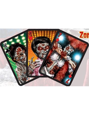 Zombie Vegas Poker Deck