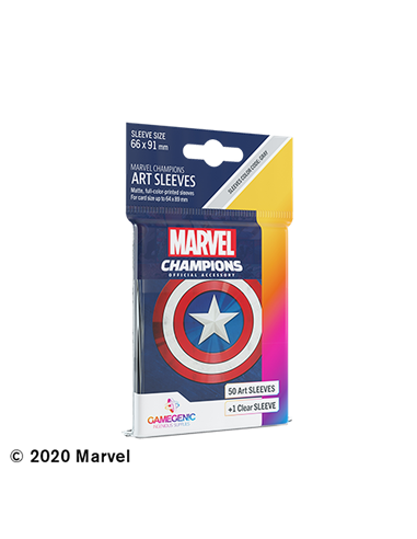 SLEEVES Marvel Champions - Captain America