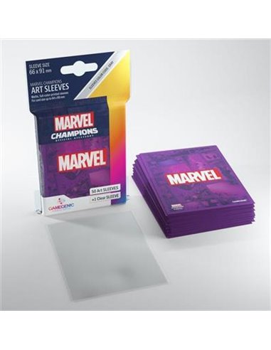 SLEEVES Marvel Champions - Marvel Purple (50)