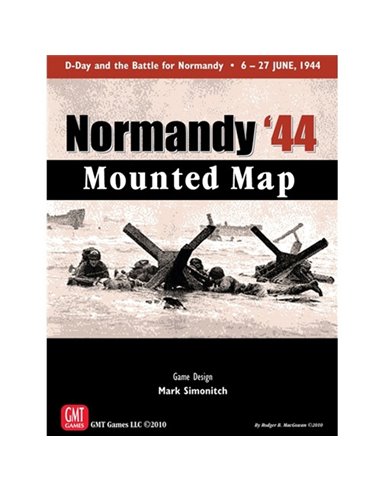 Normandy 44 Mounted Map