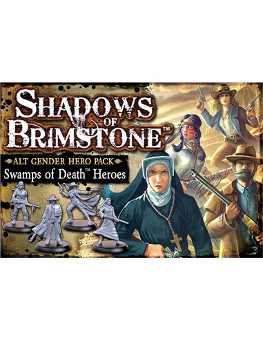Shadows of Brimstone: Swamps of Death – Alt Gender Hero Pack