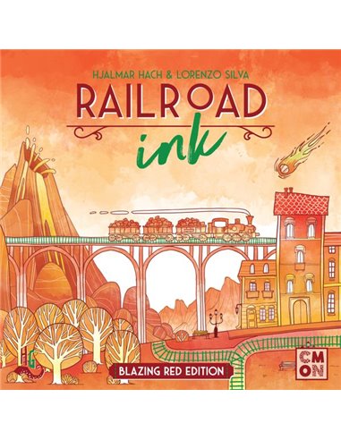 Railroad Ink Red Blazing Red Edition